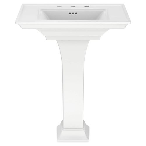Main product image of Town Square S 8" Widespread Pedestal Sink Top and Leg Combination (White)