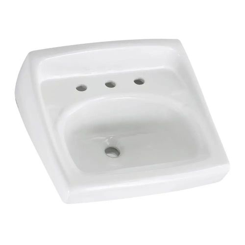 Main product image of Lucerne Wall-Hung Less Overflow Sink w/ 8 " Centers (White)