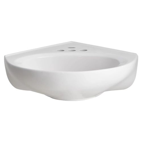 Main product image of Cornice Pedestal Sink w/ 4 Centers (White)