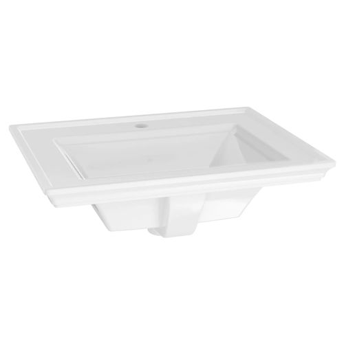 Main product image of Town Square S Drop-In Sink w/ Center Hole Only (White)
