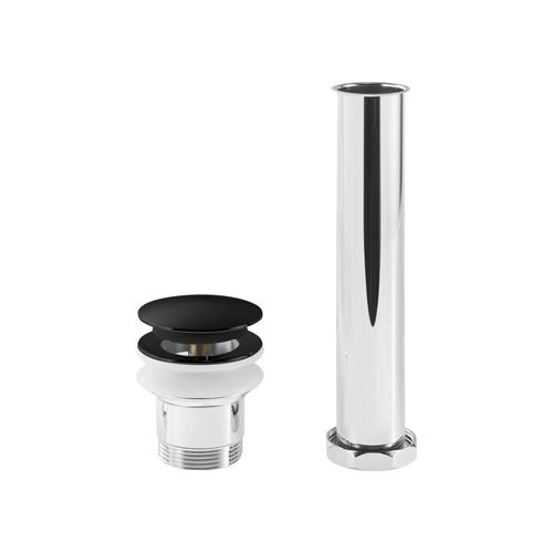 Main product image of Townsend Freestanding Bathtub Overflow Cover and Drain Kit (Matte Black)
