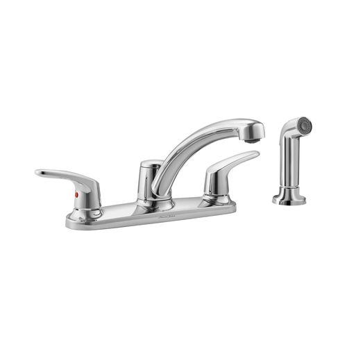 Main product image of Colony PRO 2-Handle Kitchen Faucet 1.5 gpm/5.7 L/min w/ Side Spray, 7074501.002 (Chrome)