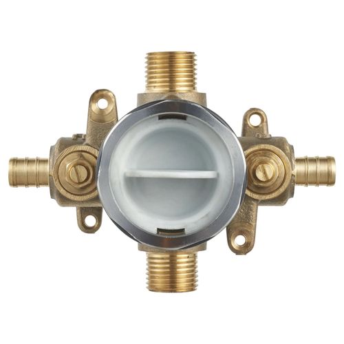 Main product image of Flash Shower Rough-In Valve w/ PEX Inlets/Universal Outlets w/ Screwdriver Stops, PEX Crimp, RU107SS
