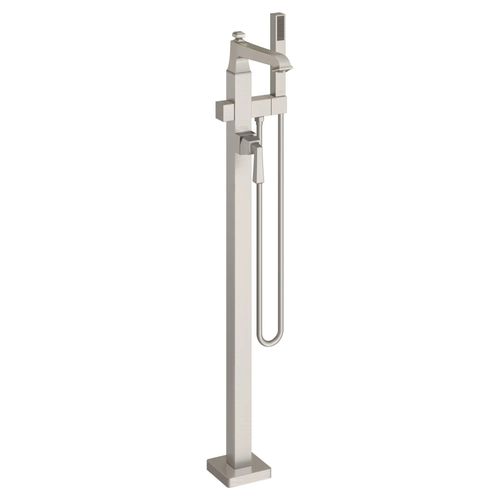 Main product image of Town Square S Freestanding Bathtub Faucet w/ Lever Handle for Flash Rough-In Valve (Brushed Nickel)