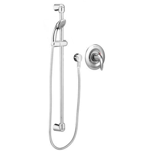 Main product image of Commercial Shower System Trim Kit 1.5 gpm/5.7 Lpm w/ 36" Slide Bar and Hand Shower (Chrome)