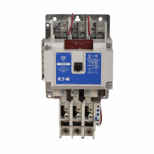 Motor Control Starter, NEMA Full-Voltage, Non-Reversing, 135A, 120/110V, 3P, Size 4, 60/50 Hz