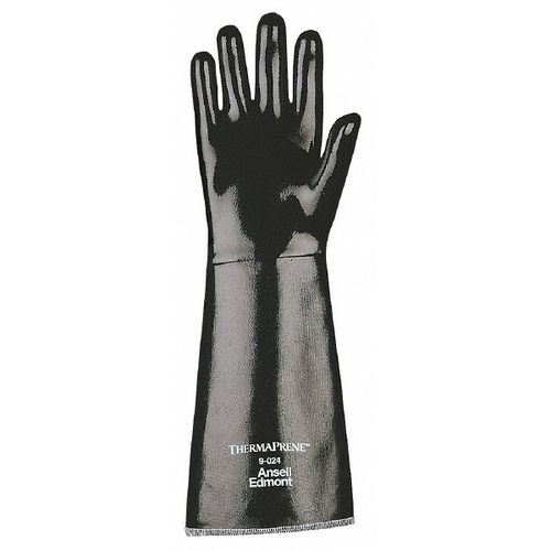 Main product image of AlphaTec 19-024 Chemical Resistant Gloves, Rough Neoprene Full Coating, Gray, XL