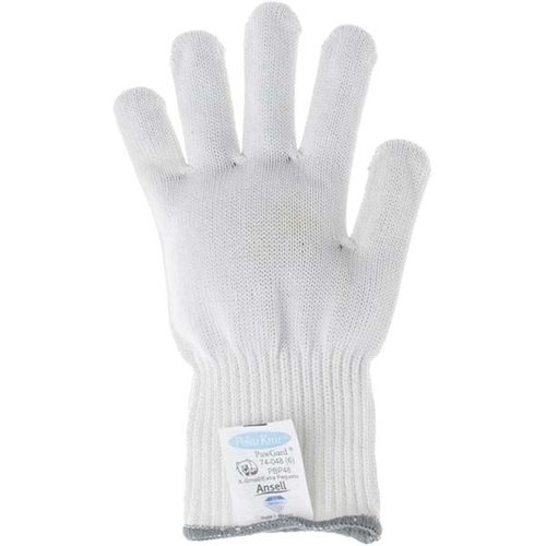 Main product image of HyFlex 74-048 Heavyweight Puncture & Abrasive Resistant Gloves, Uncoated Dyneema Knit with Tuff-Cuff, White, XS