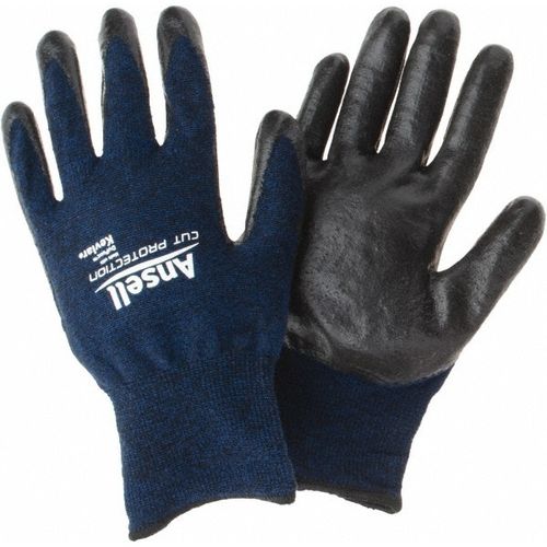 Main product image of ActivArmr 97-505 Puncture Resistant Gloves, Foam Nitrile Palm Coating, Black/Blue, XL