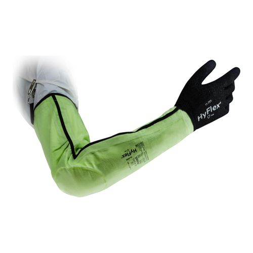 Main product image of HyFlex 11-200 Puncture & Puncture-Resistant Sleeves, Yellow One Size