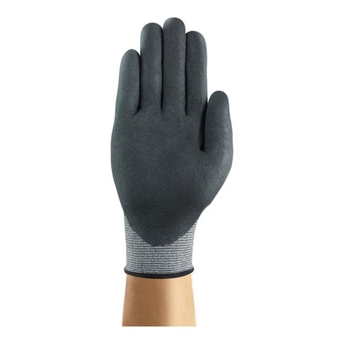 Main product image of HyFlex 11-537 Ultralight Puncture, Puncture & Abrasive Resistant Gloves, Foam Nitrile Palm & Fingers Coating, Black, Large