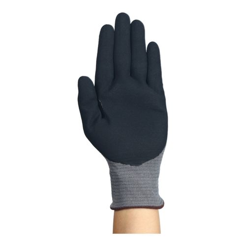Main product image of HyFlex 11-581 Ultra-Light Puncture & Puncture Resistant Gloves, Nitrile Palm Coating, Black/Gray, 3XL