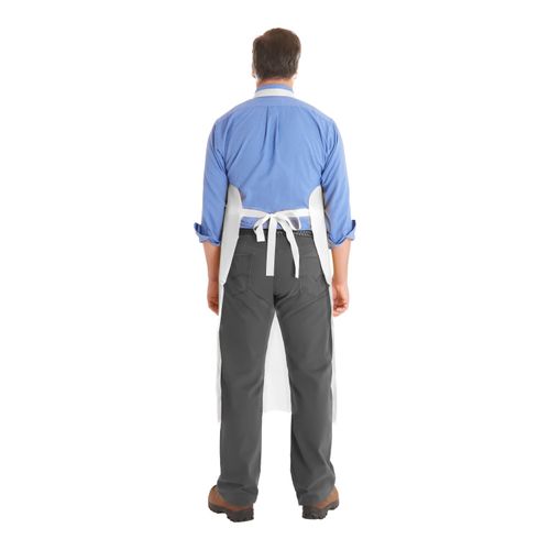 Main product image of AlphaTec 56-800 High-Performance Bib Aprons, White, Universal