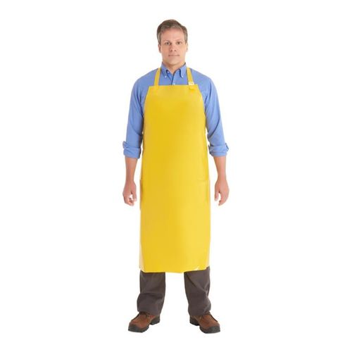 Main product image of AlphaTec 56-801 High-Performance Disposable Bib Aprons, Yellow, Universal
