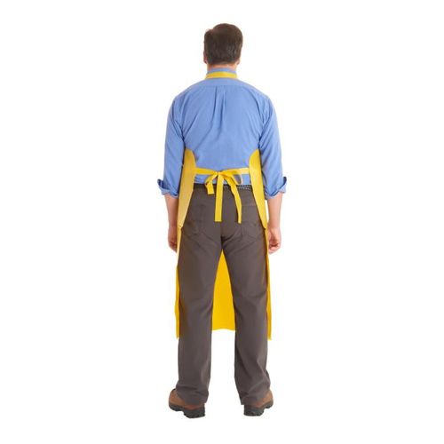 Main product image of AlphaTec 56-801 High-Performance Disposable Bib Aprons, Yellow, Universal