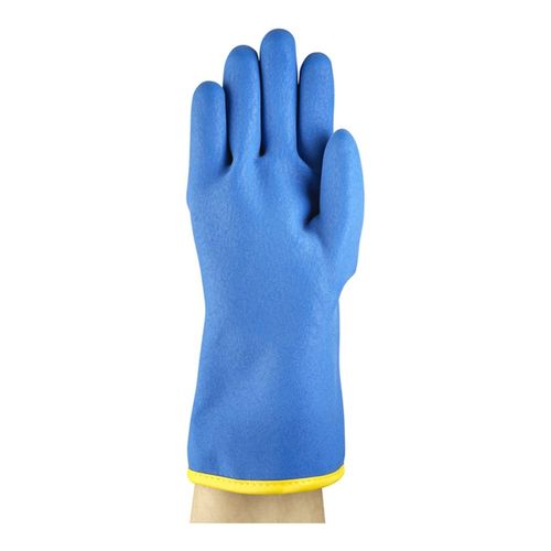 Main product image of ActivArmr 97-681 Waterproof Cold Resistant PVC Coated Gloves, Blue, Large