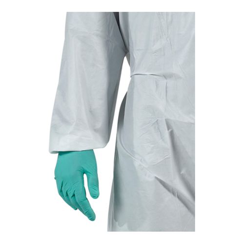 Main product image of AlphaTec 1800 Model 111 Standard Chemical Resistant Coveralls w/ Hood, White, 3XL (Pack of 25)
