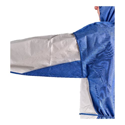 Main product image of AlphaTec 1800 Model 195 Standard Disposable Chemical Resistant Coveralls w/ Hood, White, XL (Pack of 25)