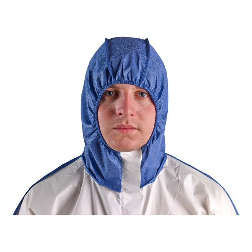 Main product image of AlphaTec 1800 Model 195 Standard Disposable Chemical Resistant Coveralls w/ Hood, White, 4XL (Pack of 25)