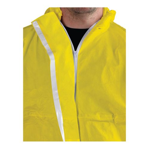 Main product image of AlphaTec 2300 Model 111 Disposable Chemical Resistant Coveralls w/ Hood, Yellow, XL (Pack of 25)