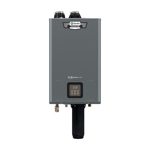 Main product image of 160,000 BTU ATHR-160X3 Adapt Premium Condensing Ultra-Low NOx Tankless Water Heater w/ Integrated X3 Scale Prevention Technology (Natural Gas)