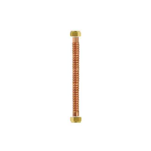 Main product image of 3/4" Female NPT x 3/4" Female NPT Flexible Water Connector, Copper (12" Long), AP10351