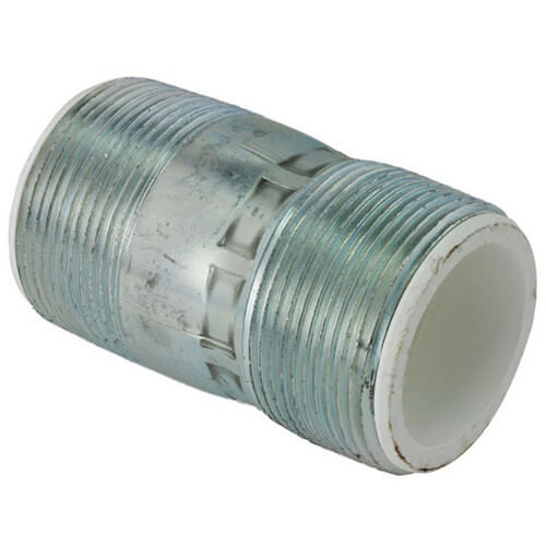 Main product image of 1-1/2" NPT Plastic Lined Nipples (3" Length), AP11179