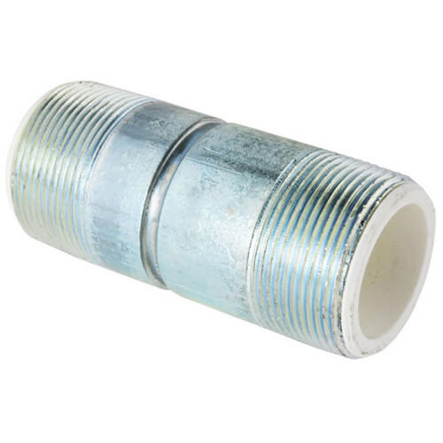Main product image of 1-1/2" NPT Plastic Lined Nipples (4" Length), AP11179B