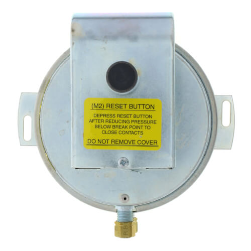 Air Pressure Switch, .30 To 12.0" WC, SPST