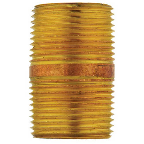 Main product image of Nipple - Brass (1" NPT x Close), AP6633AB-4