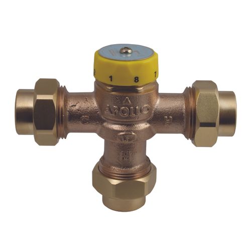 Main product image of 1/2" FNPT Threaded Bronze Thermostatic Mixing Valve, 34ALF213T