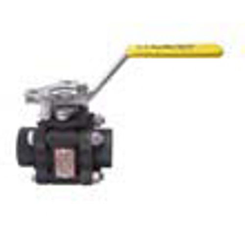 Main product image of 1" Socket Weld Carbon Steel 3 Piece Full Port Ball Valve, 83A24501