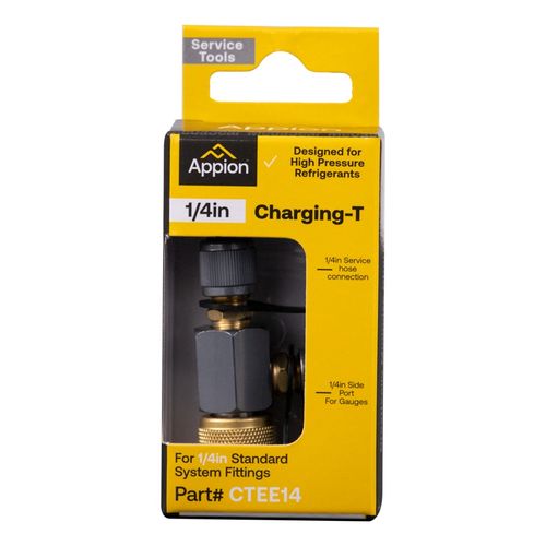 Main product image of MegaSeal Low-Loss Charging T-Fitting (1/4" Flare)