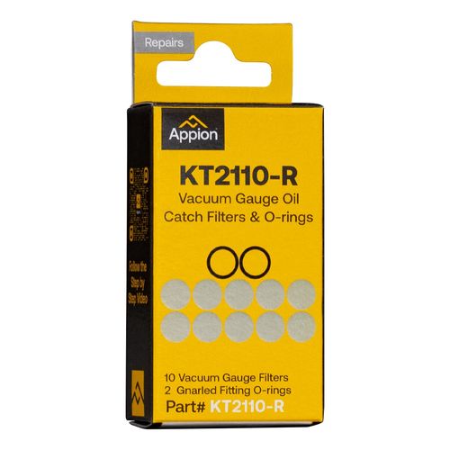 Main product image of Vacuum Gauge Oil Catch Filter Kit w/ O-Ring Fittings