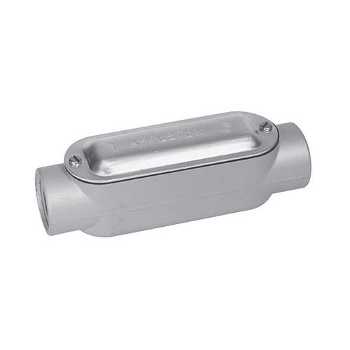 Main product image of Form 85, 1" Rigid Threaded LB Conduit Body with Cover and Gasket - Aluminum