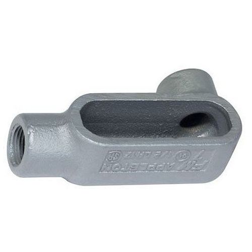 Main product image of Form 7, 1-1/2" Threaded LL Rigid Conduit Body - Gray Iron