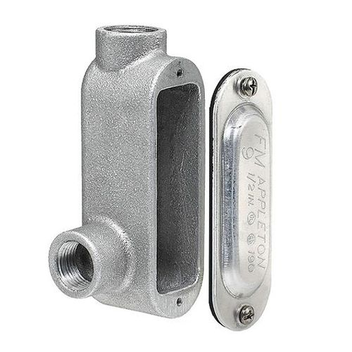 Main product image of Form 9, 3" Rigid Threaded LL Type Conduit Body with Cover & Gasket - Aluminum