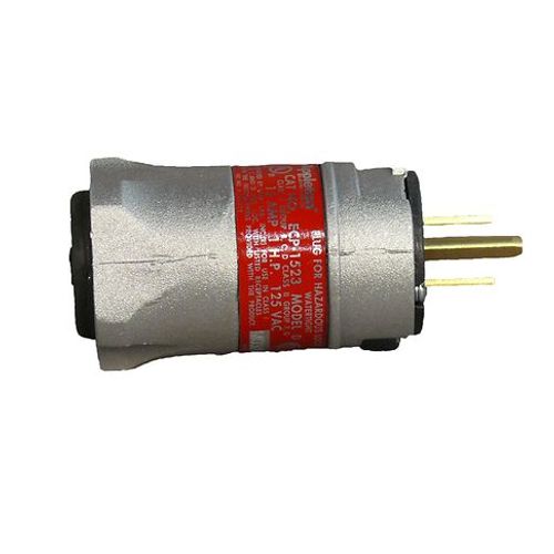 Main product image of Explosion-Proof Connector Plug, 20A, NEMA 5-20P - Aluminum (125V)