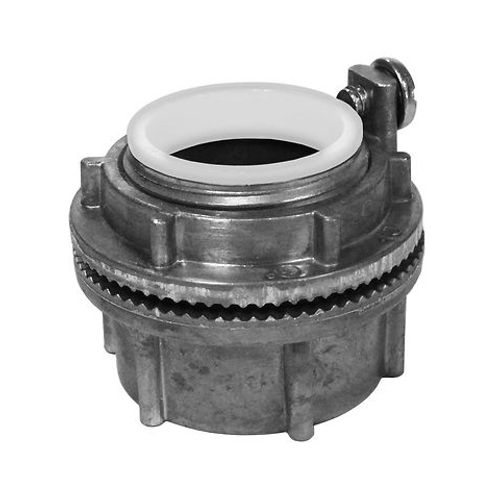 Main product image of 4" Ductile Iron Threaded Conduit Hubs with Bonding Screw & Insulated Throat