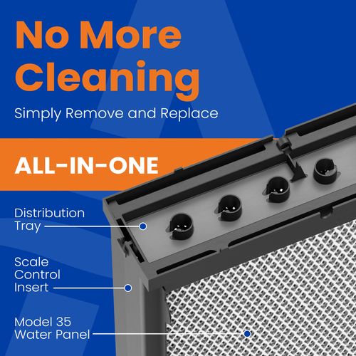 Main product image of 35 Series 10.7" Whole-House Humidifier Filter and Water Panel Assembly Replacement Kit