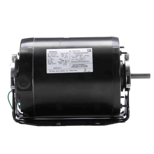 Main product image of 6-1/2" Split Phase Belted Drive Ball Bearing Motor (115V, 1725/1140 RPM, 1/4, /12 HP)