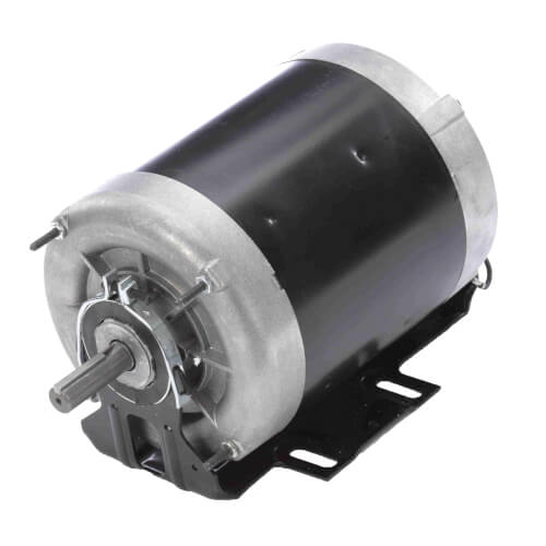 6-1/2" Split Phase Resilient Base Ball Bearing Motor (115/208-230V, 1140 RPM, 1/3 HP)