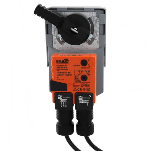 Non-Spring Return, On/Off/Floating Point Control Actuator w/ Aux. Switch- 24 VAC/DC