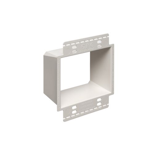 Main product image of 2-Gang Electrical Outlet Box Extender w/ Larger Flange (White)