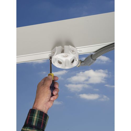 Main product image of 7-1/2" Non-Metallic Raintight Fan/Fixture Support Box