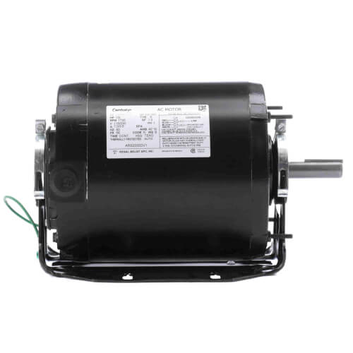 6-1/2" Split Phase Resilient Base Sleeve Bearing Motor (115/230V, 1725 RPM, 1/2 HP)