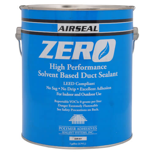 AS01 Polymer Adhesives AS01 Gray Airseal Zero High Performance