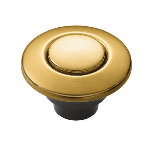 Main product image of Brushed Gold Disposal Air Switch Button, AS-4201-BG