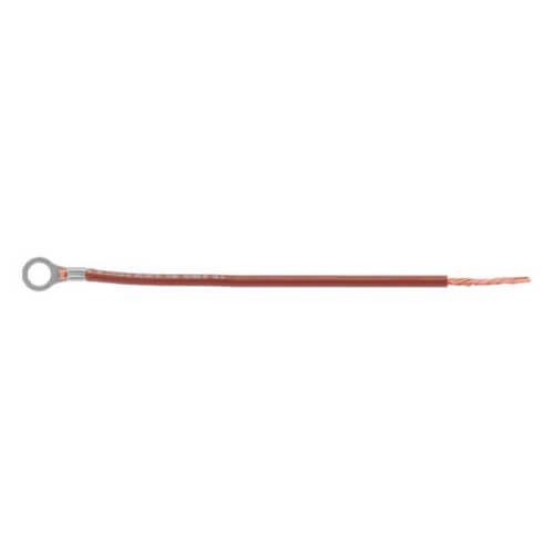 Main product image of Wire Brown - 18 AWG 6" Strip to Eyelet, AS-50207-09-AC