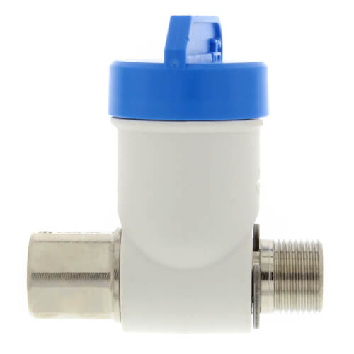 3/8" Male Compression x 3/8" Female Compression x 3/8" Angle Stop Adapter Valve (Lead Free)